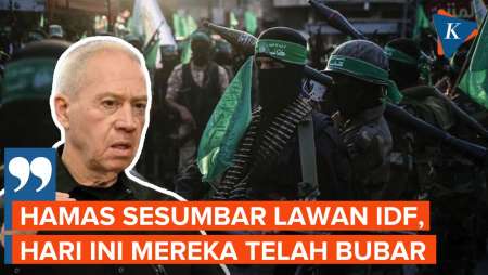 Menhan Israel Klaim Operasi Militer di Khan Younis Hampir Tuntas