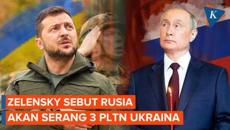 Zelensky Peringatkan DK PBB! Rusia Bakal Serang 3 PLTN Ukraina