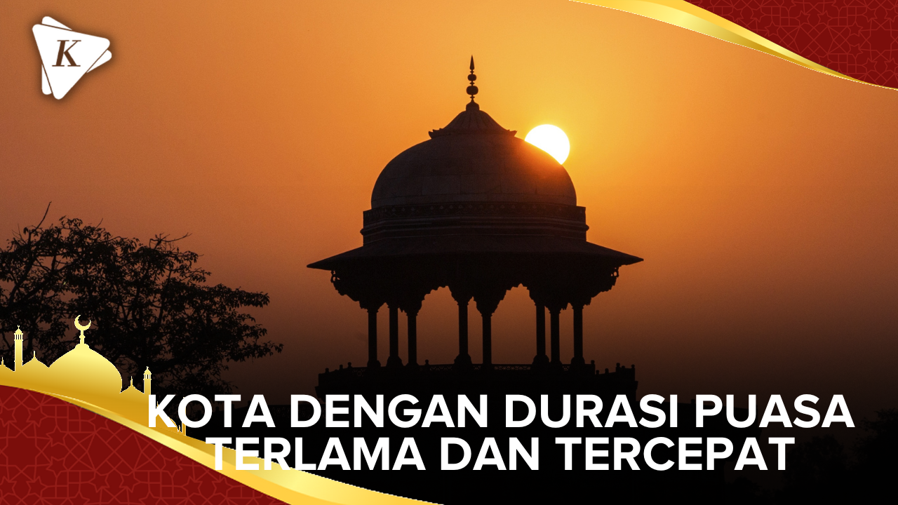 Kota-kota di Indonesia dengan Durasi Puasa Terlama dan Tercepat