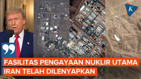 [FULL] Trump Buka Suara Setelah Militer AS Serang 3 Fasilitas Nuklir Utama Iran