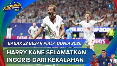 Hasil Inggris Vs Kongo 2-1, Dwigol Harry Kane Selamatkan The Three Lions