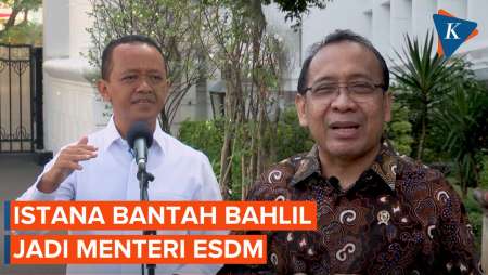 Istana Bantah Jokowi Tunjuk Bahlil Jadi Menteri ESDM