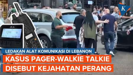 PBB Nilai Ledakan Pager dan Walkie Talkie di Lebanon Merupakan Kejahatan Perang