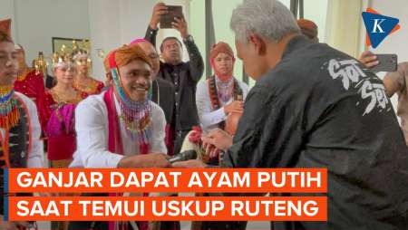 Sebelum Kampanye di NTT, Ganjar Pranowo Temui Uskup Ruteng