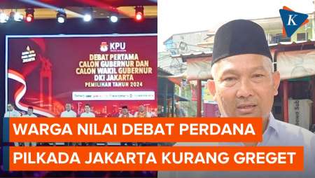 Kata Warga soal Debat Perdana Pilkada Jakarta: Kurang Greget, Ngambang, Cuma Lip Service