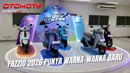 Fazzio Hadir Dengan Pilihan Warna Baru Di Tahun 2026