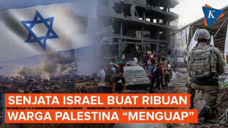 Bikin Ribuan Warga Palestina Hilang Tanpa Jejak, Apa Senjata Yang Dipakai Israel?