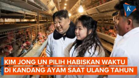 Kim Jong-un Pilih ke Kandang Ayam Saat Ulang Tahun