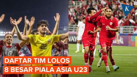 Termasuk Timnas Indonesia, Ini Daftar Tim Lolos 8 Besar Piala…