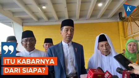 Jokowi Bantah Ada Menteri yang Bakal Mundur dari Kabinet Indonesia Maju