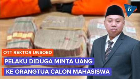 OTT Rektor Unsoed, KPK Sita Uang Tunai Rp 665 Juta-Saldo Rekening Rp 99 Juta
