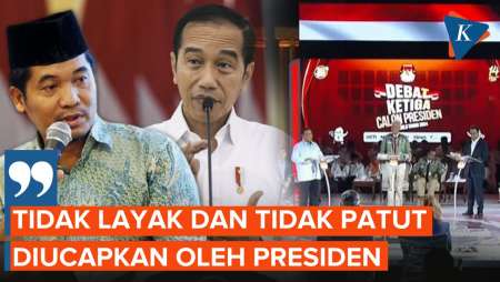 Komentar Jokowi soal Serangan Personal dan Teknis Debat Dinilai Tak Patut