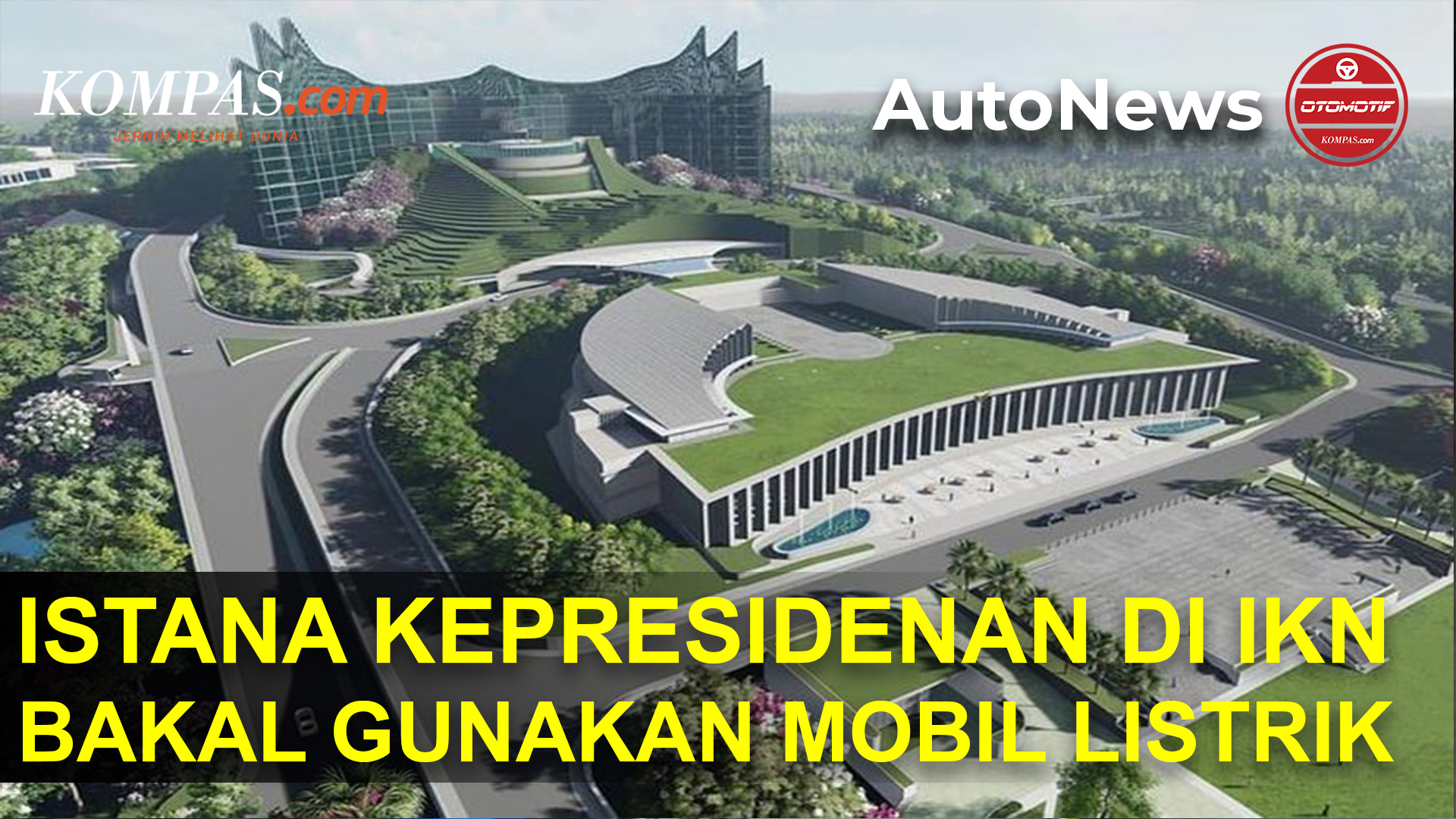 Mobil Listrik Bakal Jadi Mobil Istana Kepresidenan di Ibu Kota Negara Baru