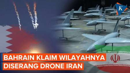 Iran Balas Serangan AS, Bahrain Diserbu Drone