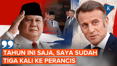 Prabowo: Tahun Ini Saja, Saya Sudah Tiga Kali Ke Perancis
