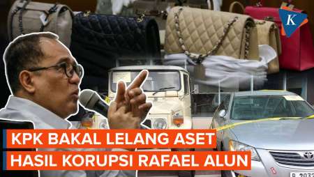 KPK Bakal Lelang Hasil Korupsi Rafael Alun, Apa Saja Asetnya?