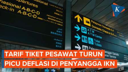 Tarif Tiket Pesawat Turun Picu Deflasi di Penyangga IKN Balikpapan