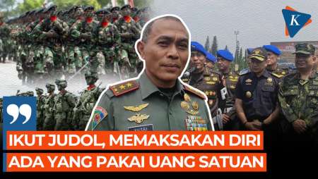 Danpuspom Ungkap Ada Prajurit TNI Gunakan Uang Satuan untuk Main Judi Online