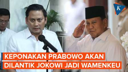 Keponakan Prabowo, Thomas Djiwandono Bakal Dilantik Jokowi Jadi Wamenkeu