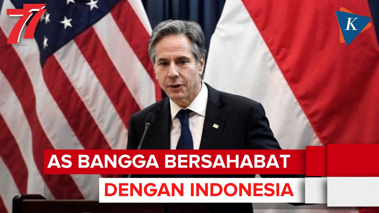 Blinken Sebut AS Bangga atas Sejarah Persahabatan dengan Indonesia