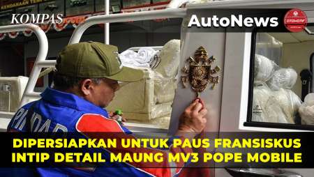 Detail Maung MV3 Pope Mobile yang Dipakai Paus Fransiskus