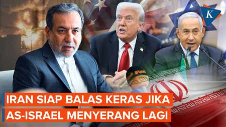 Iran Ancam Balas Lebih Keras jika AS dan Israel Lakukan Serangan Lagi