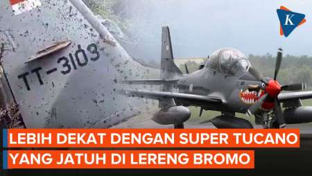 Kenal Lebih Dekat Pesawat Super Tucano yang Jatuh di Lereng Gunung Bromo