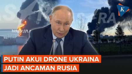 Putin Akui Kemampuan Drone Ukraina, Tembus Sistem Pertahanan Rusia