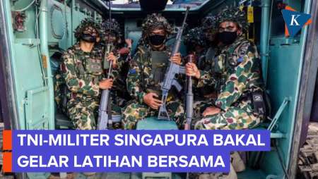 TNI dan Militer Singapura Berencana Gelar Latihan Bersama