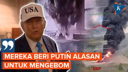 Ukraina Hancurkan 41 Bomber Rusia, Trump: Mereka Beri Putin Alasan untuk Mengebom