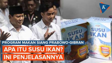 Viral Susu Ikan Jadi Pengganti Susu Sapi di Program Makan Siang Prabowo-Gibran, Susu Apa Itu?