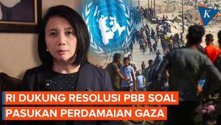 Indonesia Dukung Resolusi PBB Soal Pengiriman Pasukan Perdamaian Ke Gaza
