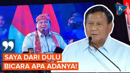 Prabowo Heran Diminta Berkata Sopan, Akui Sejak Dulu Bicara Apa…