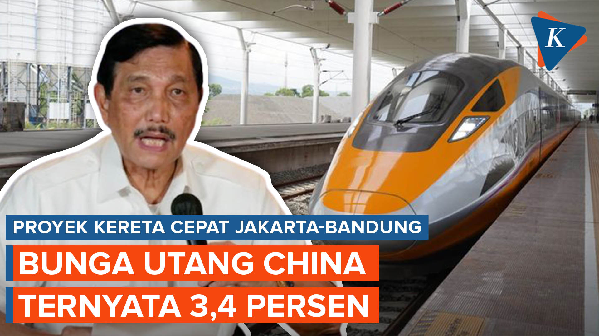 Luhut Buka-bukaan soal Kegagalan Negosiasi Bunga Pinjaman Proyek Kereta Cepat Jakarta-Bandung