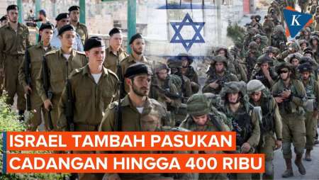 Siaga Penuh, Pasukan Cadangan Israel Melonjak Hingga 400 Ribu Di Tengah Perang Iran