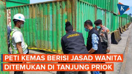 Jasad Wanita dalam Peti Kemas di Tanjung Priok, Diduga sudah Meninggal 10 Minggu