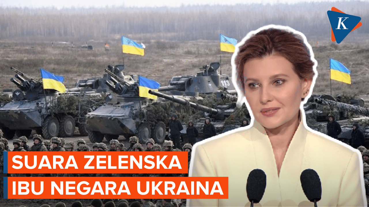 Olena Zelenska Buka Suara Soal Perang di Ukraina
