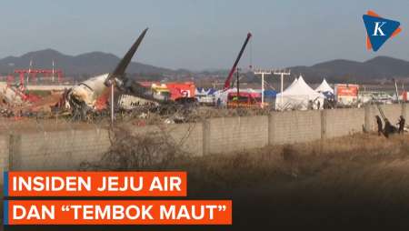 Struktur Beton Bandara Muan Dituding Jadi Penyebab Besarnya Korban Tewas Jeju Air