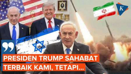 Israel Tolak Tunduk Ke AS, Netanyahu: Trump Sahabat Kami, Tetapi...