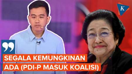 Gibran Ungkap Ada Kemungkinan PDI-P Masuk Koalisi Pemerintahan Prabowo