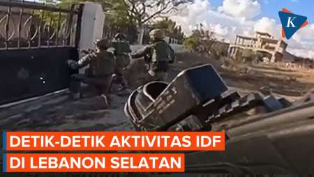 Militer Israel Tunjukkan Detik-detik Aktivitas IDF Terbaru di Lebanon Selatan