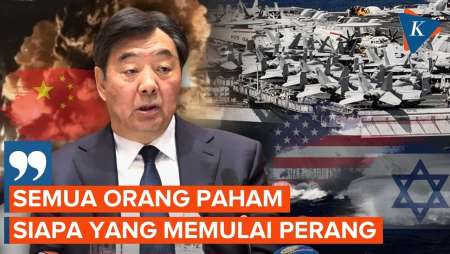 China Salahkan AS-Israel Karena Picu Perang Di Timur Tengah