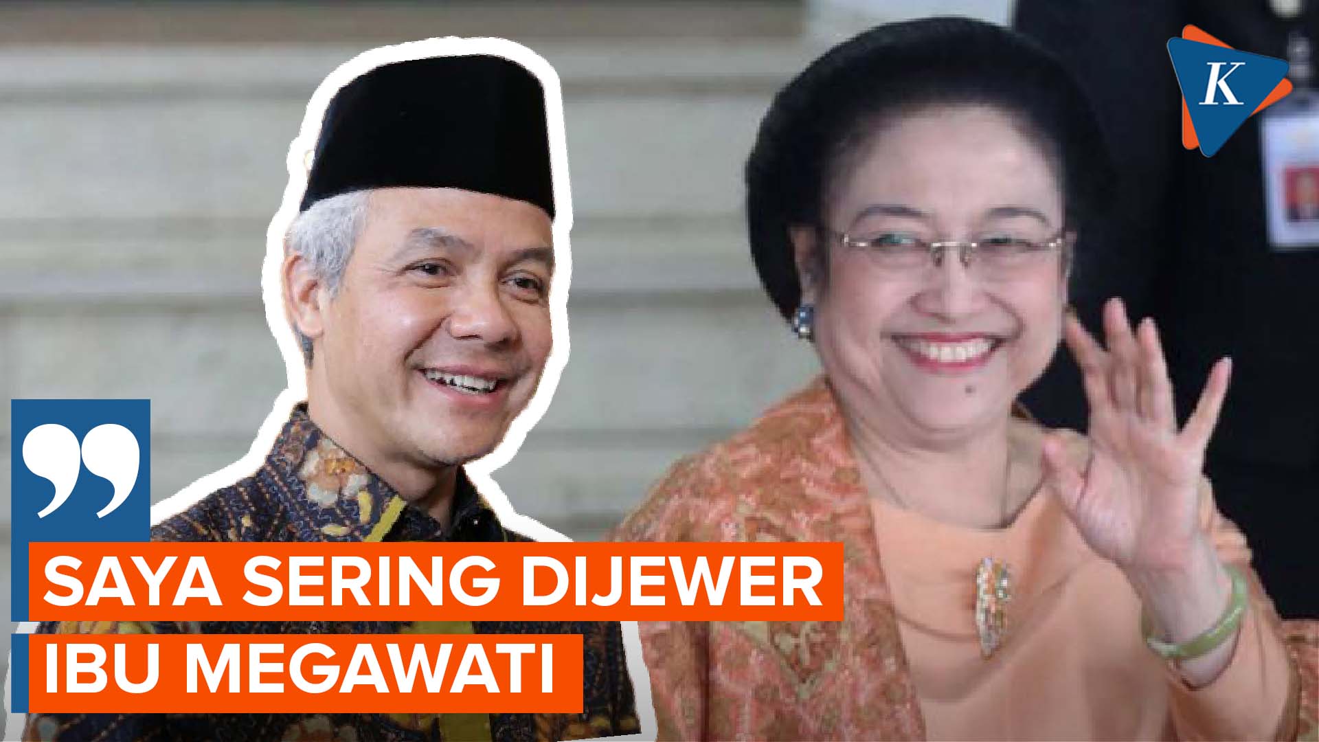 Ganjar Pranowo Mengaku Kerap Dinasihati oleh Megawati Sepanjang Karier Politiknya