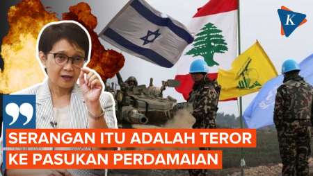 Sebut Serangan ke UNIFIL Teror Israel, Menlu Retno: Tak akan Pernah Takut!