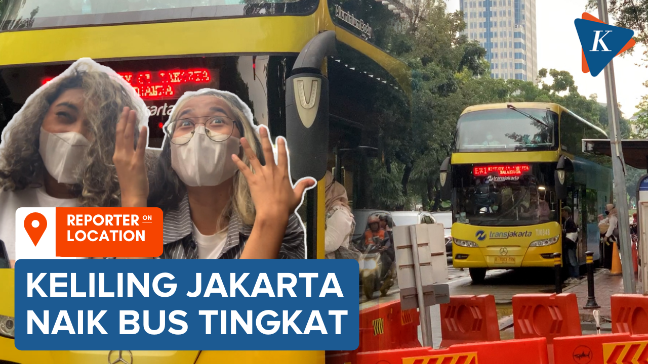 Cara Baru Nikmati Kota Jakarta dari Atas Bus Tingkat Wisata