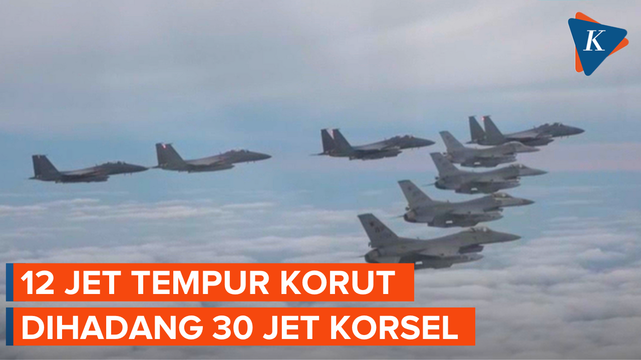12 Pesawat Korea Utara Terbang Dekat Perbatasan, Korea Selatan Balas Kirim 30 Jet Tempur