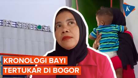 Kronologi Bayi Tertukar di Bogor: Bayi Tak Mau Menyusu dan Gelang Tak Sesuai