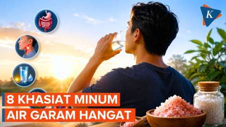 Manfaat Minum Air Garam Tiap Pagi