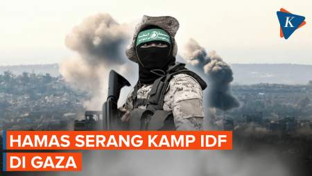 Hamas Serang Kamp Tentara Israel di Gaza, 10 Orang Tewas, 3 Terluka