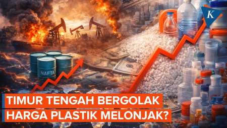 Efek Domino Konflik Timur Tengah: Bahan Baku Plastik Mahal, Industri Terpukul